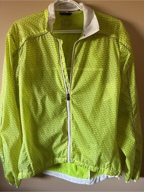 Sugoi Hi-Vis Running Jacket | Lightweight Zip | Size Small